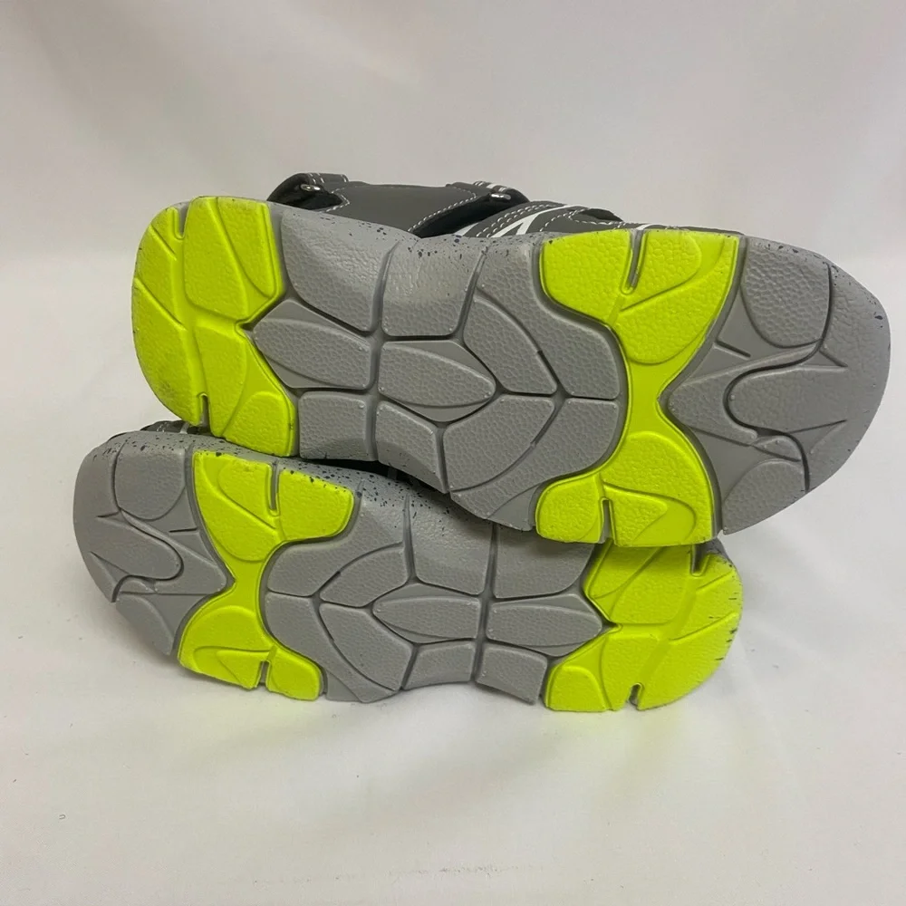 Primigi Children’s Sandals Shoes Adjustable Gray White Green Water Resistant - Picture 7 of 8